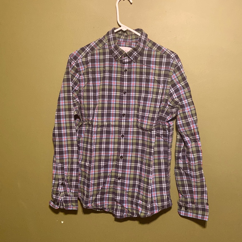 Goodfellow & Co. mens medium “Northrop Shirt,” standard fit, plaid.